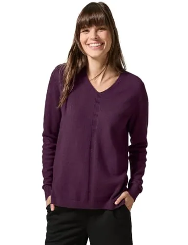 Cecil Damen Kuscheliger V-Neck Pullover