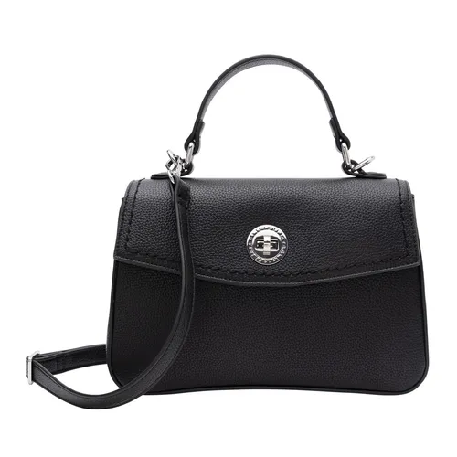 L.Credi Pelagia Handtasche 27.5 cm schwarz von L.Credi