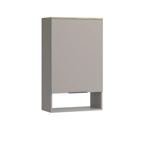 Vicco Hängeschrank Wido in Greige, 60 x 100 cm - Stylischer Hängeschrank für vielseitigen Stauraum: Wido kombiniert modernes Design mit praktischen Fächern. Ideal für jeden Raum und aus pflegeleichter Spanplatte gefertigt.