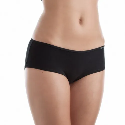 Skiny Damen Advantage Cotton Panty Dp - Schwarz, 44 EU - Funktionsunterwäsche: Bequeme Panty im Doppelpack aus weicher Baumwolle mit superflachen Abschlüssen für höchsten Tragekomfort.