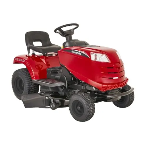 Mountfield MTF 98M SD Benzin Rasentraktor - Aufsitzrasenmäher für Gärten bis 8000m², leistungsstarker 352cm³ Motor mit 5-Gang-Schaltgetriebe und 98cm Schnittbreite, ideal für effizientes Mähen und einfache Reinigung.