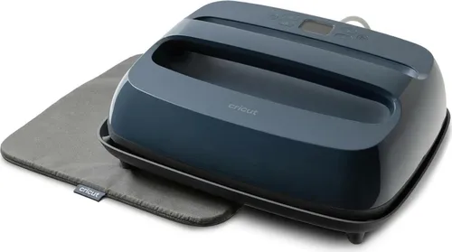 CRICUT EasyPress™ SE - große Transferpresse mit Hitzeschutzmatte - Tragbare Heizpresse für kreative Projekte. Mit einstellbarer Temperatur bis 205 °C und perfektem Oberflächenschutz durch die mitgelieferte Matte.