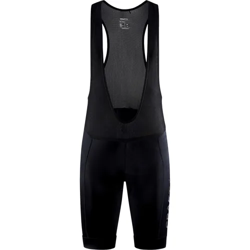 Craft Core Endurance Bib Shorts M - Herren Fahrradhose - Herren Radhosen & Shorts, gepolstert mit Infinity C4 Pad für höchsten Komfort, aus strapazierfähigem, schnelltrocknendem Polyamid für optimale Leistung beim Radfahren.