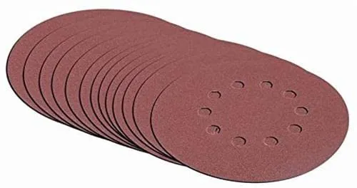 Schleifscheiben 215mm Klett, 50 Stück 100 Körnung Schleifpapier 215 mm 10 Loch Schleifgitter, 9 Zoll Schleifpads für Trockenbauschleifer Langhalsschleifer Schleifgiraffe Wandschleifer