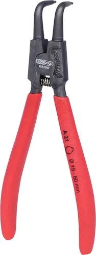KS Tools 1192057 Seegeringzange - Sonstige Werkzeuge mit abrutschhemmenden Präzisionsspitzen und 90° abgewinkelter Ausführung für müheloses Arbeiten und optimale Handhabung.