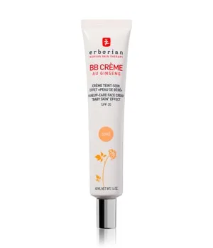 Erborian BB Crème au Ginseng 40 ml Doré - BB Cream - BB Cream mit 5-in-1 Wirkung, perfektioniert den Teint, spendet Feuchtigkeit und bietet Lichtschutzfaktor 20. Ideal für ein samtiges, mattes Finish und tägliche Hautpflege.