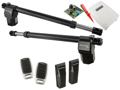 Tousek TURN 20 Drehtorantrieb 2-flüglig + 2 Handsendern + Lichtschranken EADAMS Set 4in1
