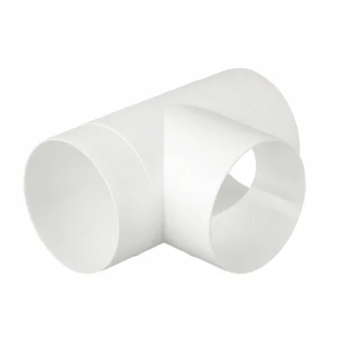 T-Stück für Abluftrohr Rundrohr Lüftungsrohr ø100mm Abluft Zuluf