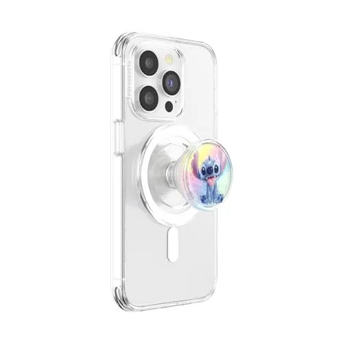 PopSockets PopGrip - Disney Stitch Traumlandschaft - Handy-Griff mit austauschbarem Top, ideal für sicheres Halten und komfortables Filmen. Perfekt für Disney-Fans und kabelloses Laden!