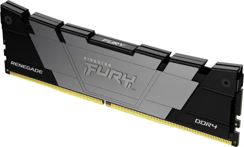 Kingston FURY Renegade 16GB DDR4 3600 CL16 - Hochleistungs-Gaming Speicher - Arbeitsspeicher mit extremen Geschwindigkeiten und niedrigen Latenzen, optimiert für Intel und AMD Ryzen, ausgestattet mit einem stylischen Aluminium-Kühlkörper.