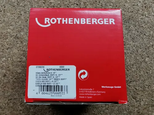 Rothenberger Schneidkopf für Gewindeschneidkluppe 1/2