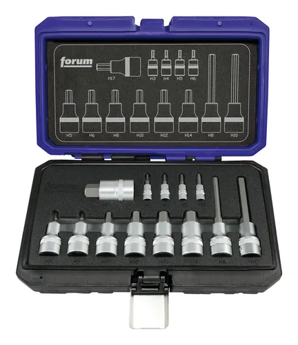 Forum Schraubendreher-Einsatz-Garnitur 1/4+1/2