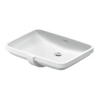 Duravit No.1 Einbauwaschtisch 550x400mm, ohne Hahnloch