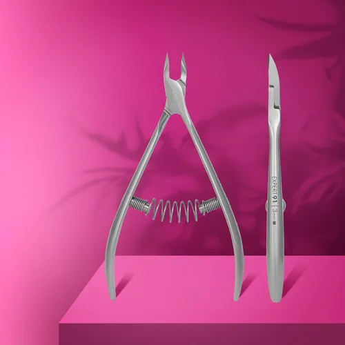 Professionelle Nagelhautzange EXPERT 91 – 3 mm Staleks - Hochwertige Nagelhautzange für präzise Maniküre, ergonomisches Design für komfortable Handhabung und exakte Ergebnisse.