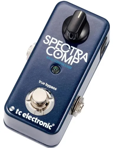 TC Electronic SPECTRACOMP BASS COMPRESSOR Ultrakompaktes Multiband-Kompressionspedal für Bässe mit integrierter TonePrint-Technologie