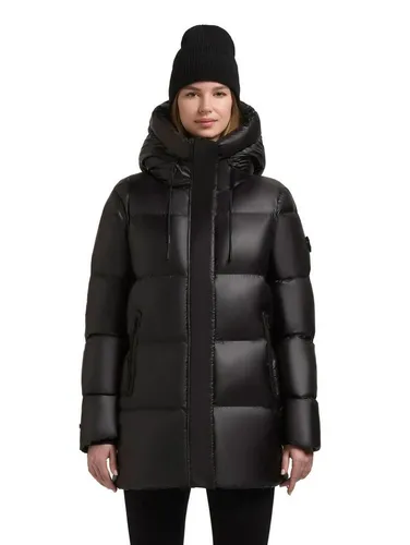 khujo Steppmantel DROWN SHINY Winterjacke in schwarz von khujo