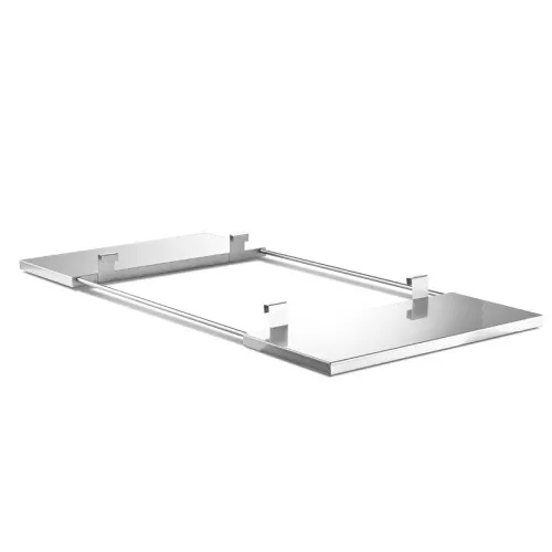 THÜROS Edelstahlablagen beidseitig für THÜROS T4 - Grillzubehör für THÜROS T4, II und andere Modelle mit 40x60 cm Grillfläche. Stabile, beidseitige Ablage aus hochwertigem V2A Edelstahl – für mehr Platz und schnellen Zugriff auf Grillzubehör.