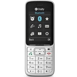 Unify OpenScape DECT Phone SL6 - Schnurloses Erweiterungshandgerät - Festnetztelefone mit Bluetooth-Schnittstelle und Rufnummernanzeige, ideal für flexible Kommunikation im Büro.