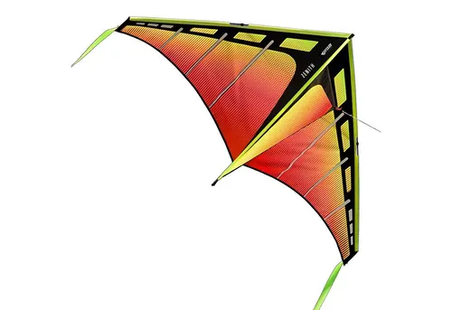 Elliot Drachen Prism Zenith 7 Delta 218 x 127 Infrared rtf - Outdoor-Spielzeug: Hochwertiger einleiner Drachen mit 80% mehr Segelfläche für starke Zugkraft. Ideal für Strände und Parks, leicht aufzubauen und transportabel.