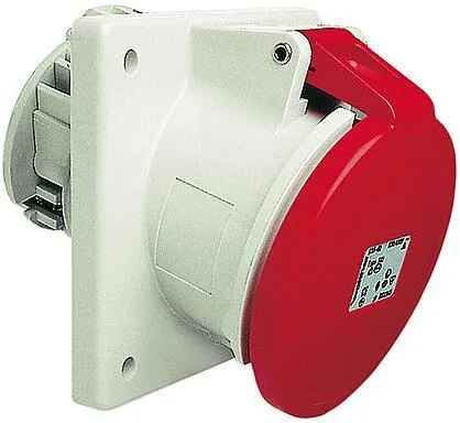 Walther 562 Anbaudose schräg, 63A, 5-Polig, 400V - Steckdosen & Zubehör, IP44 Schutzart und hitzebeständiges Material für sichere Anwendungen in anspruchsvollen Umgebungen.