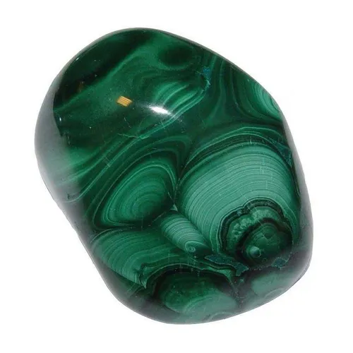 Malachit Trommelstein Handschmeichler ca. 12 - 18 g SUPER A*Qualität