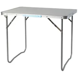 Mojawo Campingtisch Klapptisch Outdoortisch 80x60cm - Camping-Möbel: Leichter, klappbarer Tisch mit Tragegriff – ideal für Outdoor-Abenteuer, schnell aufgebaut und stabil für optimale Nutzung beim Camping, Garten oder Picknick.
