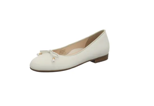 Ara Damen Ballerina Sardinia in Braun - Größe 36,5 EU - Elegante Ballerinas aus Glattleder mit rundem Schnitt und Blockabsatz. Ideal für den Freizeitlook und bequem durch das Innenmaterial aus Leder.