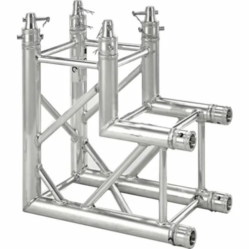 Global Truss F34 2-Weg Ecke C21 90 ° - Diverse G - Hochwertige 2-Weg Ecke für optimale Tragfähigkeit in der Veranstaltungstechnik. Leichtbauweise und geringes Transportvolumen für einfache Handhabung.