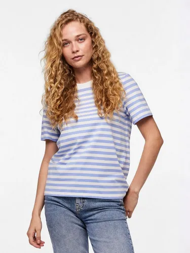 pieces Kurzarmshirt PCRIA SS TEE STRIPES NOOS BC von PIECES