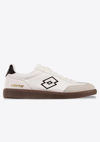 Lotto Sneaker weiß 46 EU - Sportliche Sneaker in Größe 46, ideal für aktive Männer. Fällt klein aus, bitte eine Größe größer bestellen. Hochwertiges Obermaterial aus Synthetik und rutschfeste Gummisohle.