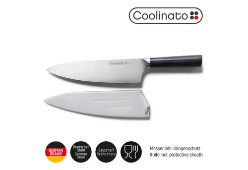 Coolinato Profi Küchenmesser 20cm – Extra scharfer Klingenstahl