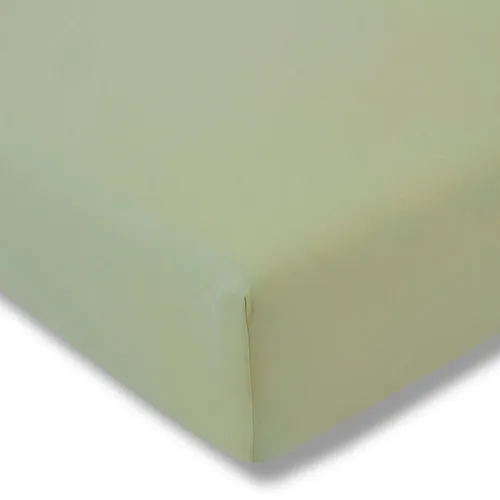 Estella Bettlaken Feinjersey, Rundumgummi grün 100x200 cm in grün von ESTELLA