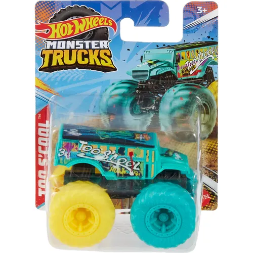 Hot Wheels Monster Trucks, Spielzeugfahrzeug, Mehrfarbig, Massstab (HTP25)