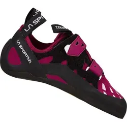 La Sportiva Tarantula Women - Kletterschuhe in Rot Pflaume, Größe: 35,5 EU - Wanderschuhe für Kletteranfängerinnen, hoher Tragekomfort und optimale Anpassung durch gegenläufige Klettverschlüsse. Ideal für Bouldern und Sportklettern.