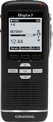 Grundig Digta 7 Premium Set Type703 Diktiergerät von Grundig