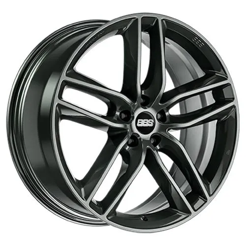 BBS Felge Alufelge SX kristall-schwarz 7,5x17 in schwarz von BBS