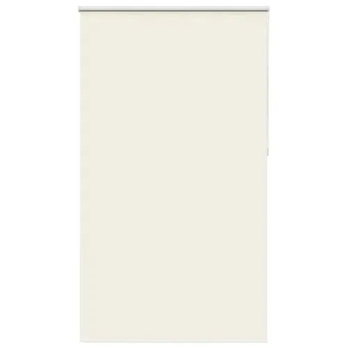 vidaXL Verdunkelungsrollo Cremeweiß 135x230cm - Rollos für effektiven Sicht- und Lichtschutz, aus 100% Polyester, pflegeleicht und langlebig. Ideal für Wohnungen und Büros, mit flexiblen Befestigungsmöglichkeiten und Kindersicherheitsfeatures.