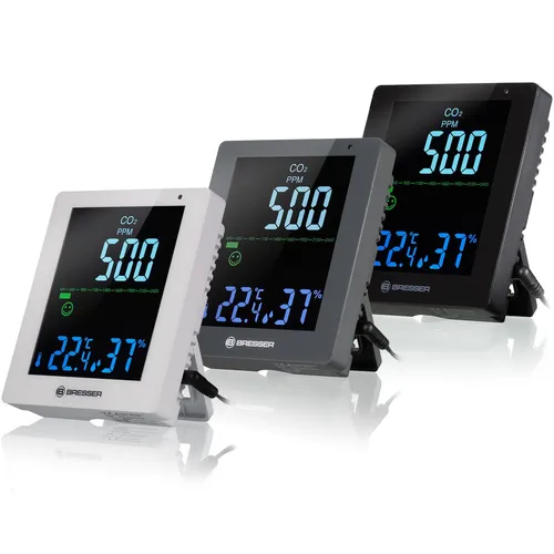 Bresser CO2 Luftqualitätsmonitor Smile von BRESSER