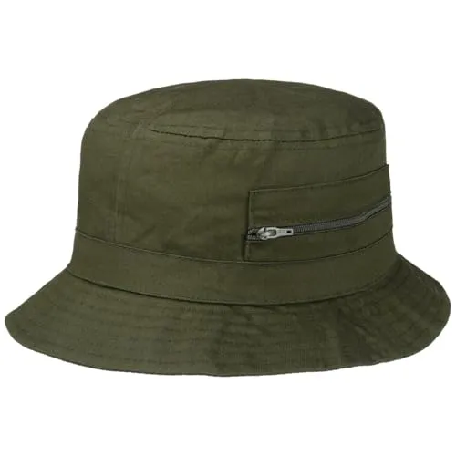 Lipodo Kibbuzhut Bucket Hut knautschbar Packable Damen Herren Sommer Winter Oliv 59 cm