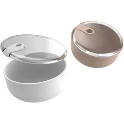 Rotho Frischhaltedosenset Ela, 2-teilig, 0.75 L - Vorratsdosen, auslaufsicher mit Sichtfenster-Deckel für optimale Frische und Übersicht im Kühlschrank.