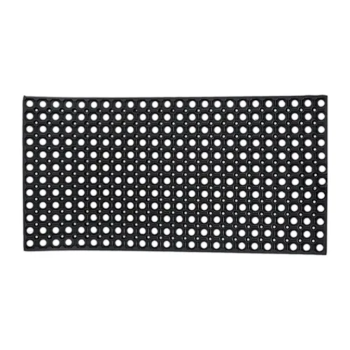 Fußmatte Ringgummimatte Gummiwabenmatte Ringmatte Schneefangmatte 100x50 cm