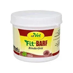 cdVet Fit-Barf Rinderfett | 500 ml Ergänzungsfutter f. Hund und Katze