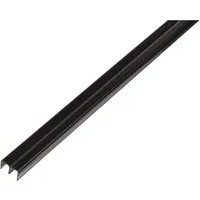 Führungsschienenprofil Kunststoff 6,5 mm x 10 mm x 1.000 mm Schwarz