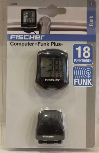 FISCHER Fahrradcomputer Funk Plus 18 Fkt.