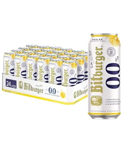 BITBURGER® 0,0% Radler Alkoholfrei Dosen-Bier von Bitburger