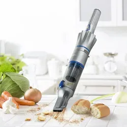 Genius A82113 Invictus One 2.0 Handstaubsauger - Beutelloser & kabelloser Handstaubsauger mit 13000PA Saugkraft, 2x HEPA-Filter und 20 Minuten Laufzeit für gründliche Reinigung in Ecken und auf empfindlichen Oberflächen.