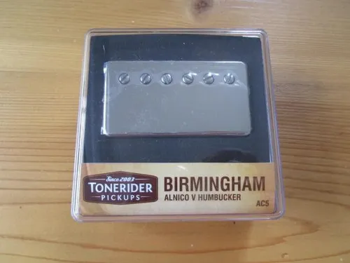 TONERIDER AC5 BIRMINGHAM NICKEL NECK HUMBUCKER PICKUP AC5N-NK Alnico V 7.2 k Top