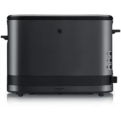 WMF KÜCHENminis 1-Scheiben-Toaster - Kompakter Toaster für eine Scheibe, edles Design aus Edelstahl, ideal für kleine Küchen oder den schnellen Toast am Morgen.