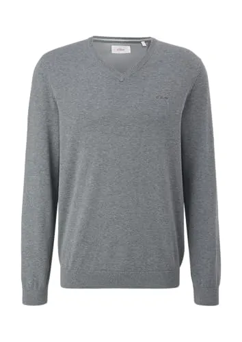 s.Oliver Herren Pullover 2143174 in Grau, Größe S von s.Oliver