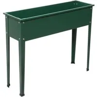 Floraworld Metall-Hochbeet 100 x 30 x 80 cm